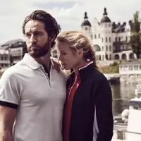 Рубашка поло мужская Anderson, красная, размер L