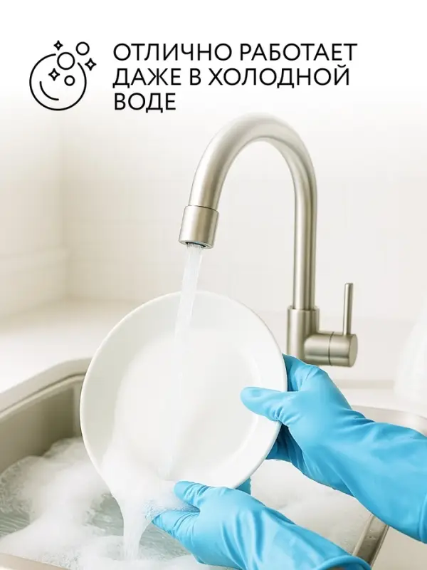 Гель для мытья посуды, 500 мл, аромат лимон, Mr.Быт