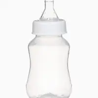 Бутылочка для кормления малыша M&B, классическое горло, от 0 мес., 150 мл., белая