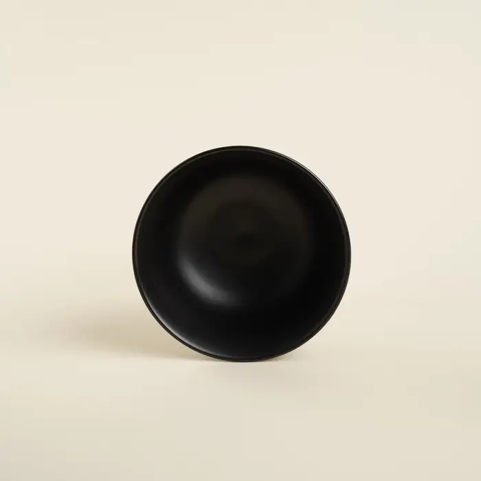 Салатники SL Home &laquo;Дарк&raquo;, 750 мл, d=15 см, набор 2 шт., фарфор, чёрные