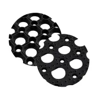 VETTA Коврик придверный 50x80x1,6 см, ячеистый, грязесборный, резина (Индия), 018