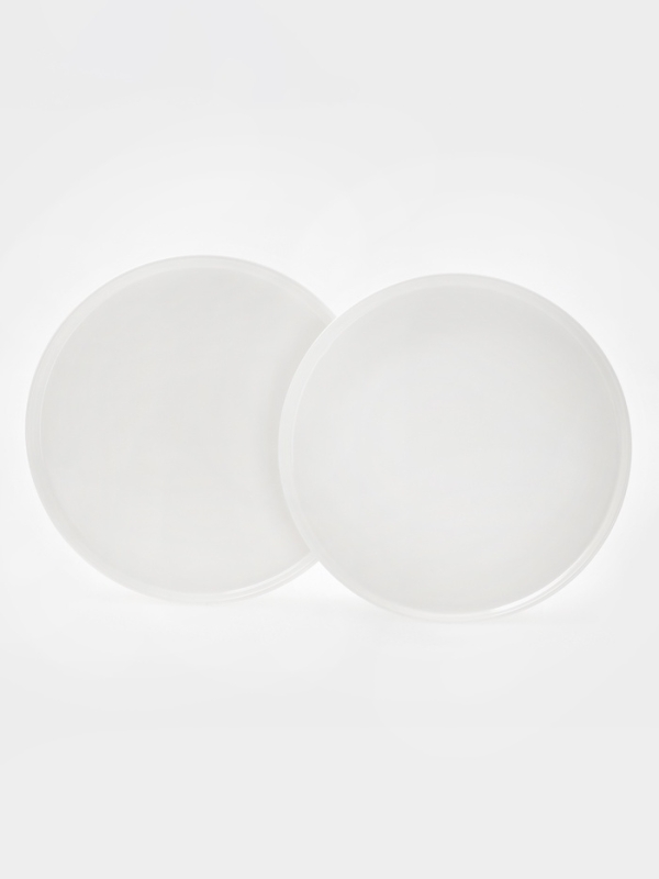 Набор тарелок 2 шт 26х2 см Magistro Набор тарелок 2 шт 26х2 см Magistro "White Snow"