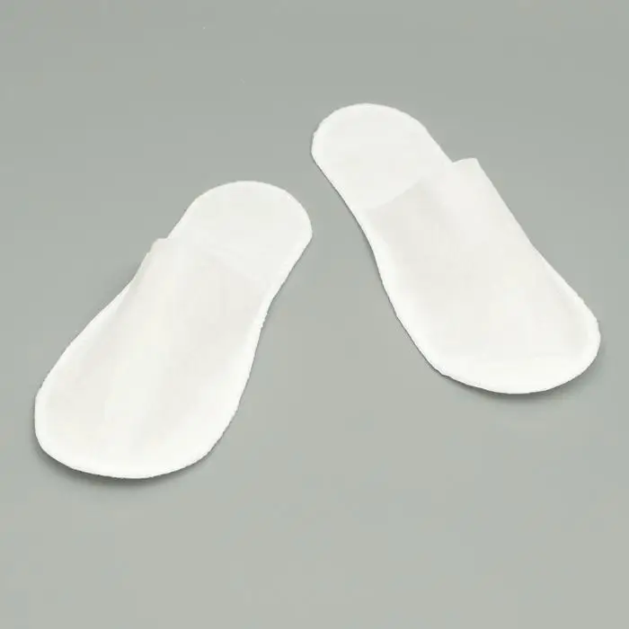 Тапочки одноразовые Эконом белые, закрытый мыс Тапочки одноразовые Эконом белые, закрытый мыс