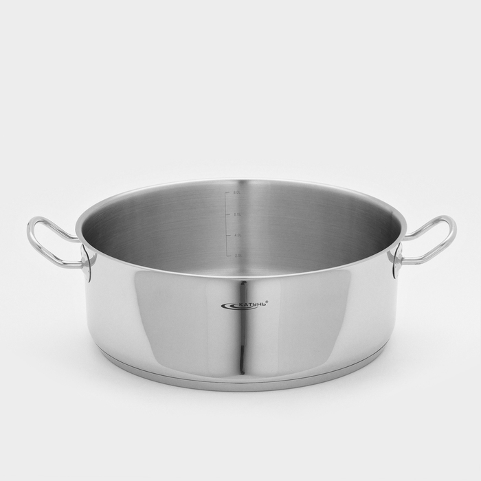 Кастрюля «Общепит», 8 л, d=34 см, h=12,2 см, капсульное дно, индукция Кастрюля «Общепит», 8 л, d=34 см, h=12,2 см, капсульное дно, индукция