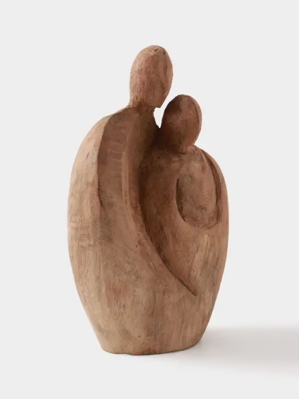 Абстракция &laquo;Семья&raquo;, 16&times;7&times;26 см, манговое дерево