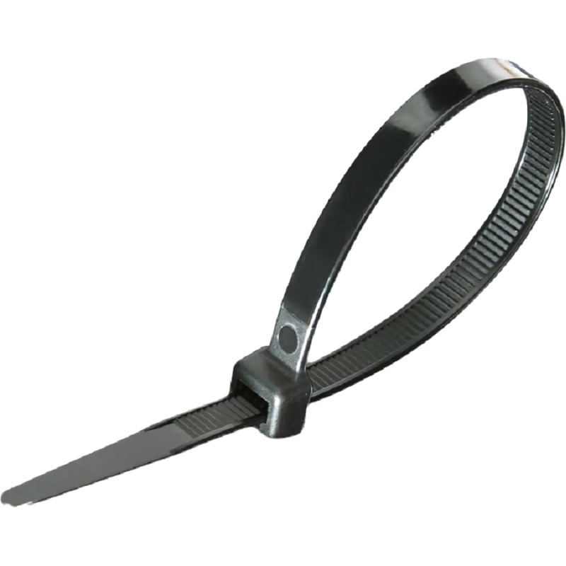 Хомут стяжка нейлоновая (черный) КСС 5x400 (100шт/уп) Fortisflex 49790