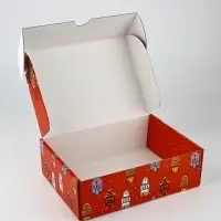 Коробка подарочная, набор 3 шт. &laquo;Новогодний&raquo;, 30.7&times;22&times;9.5 см