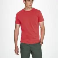 Футболка мужская Marvin серый меланж, размер M