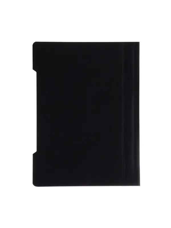 Папка - скоросшиватель Calligrata, А4.160 мкм, чёрная, прозрачный верх
