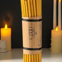 Свечи церковные медовые №20, упаковка 1 кг, парафин, медовое масло