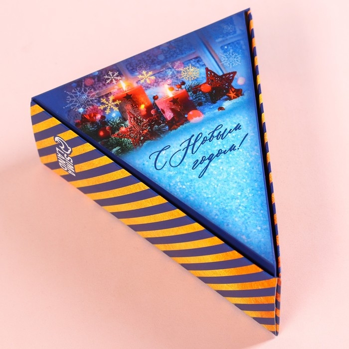 Новый год! Чай чёрный в коробке-елке «Счастье в дом», вкус: зимняя вишня, 100 г. Новый год! Чай чёрный в коробке-елке «Счастье в дом», вкус: зимняя вишня, 100 г.