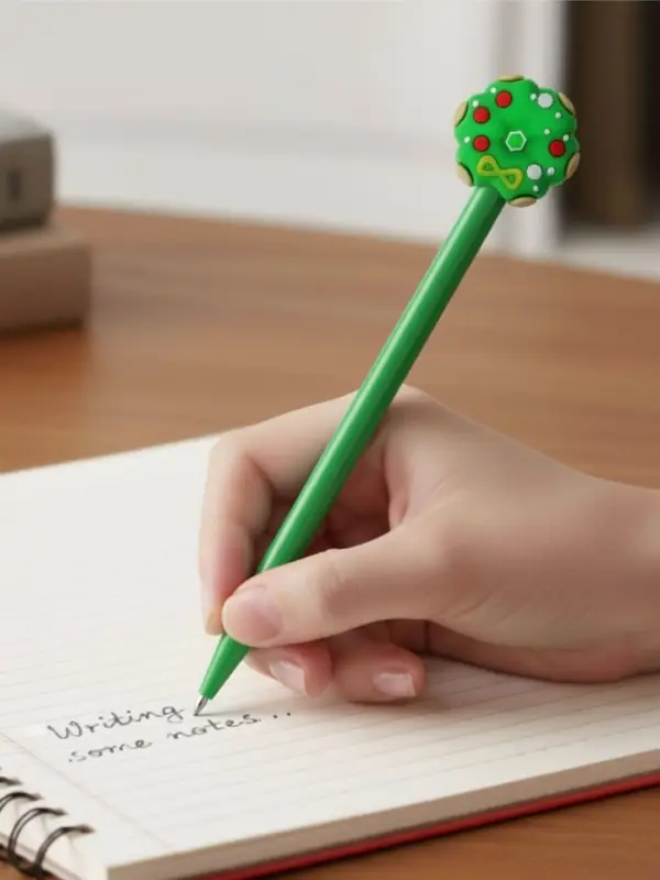 Ручка-прикол Calligrata &laquo;Новый год&raquo;, чёрный стержень, гелевая, подарочная, МИКС