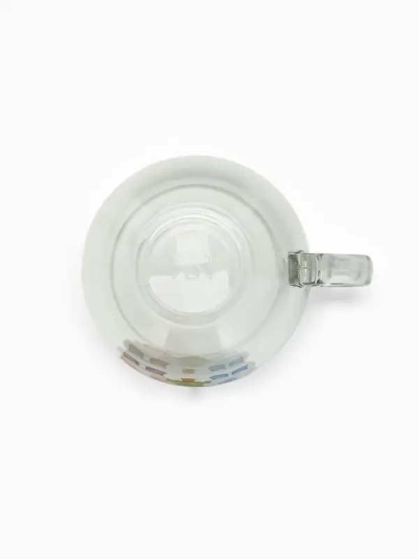 Кружка стеклянная новогодняя &laquo;Мишки в лесу&raquo;, 500 мл