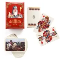 Карты игральные подарочные &laquo;Славянские&raquo;, 36 шт., карта 8.4&times;5.4 см, картон 270 г