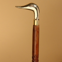 Трость «Селезень», шишам, латунь, 95 см