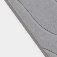 Коврик для сушки посуды диатомитовый, 40&times;30 см, серый