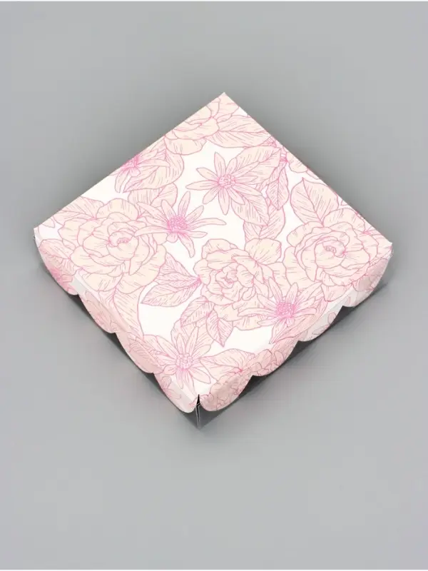 Коробка для печенья, «С Любовью», 12×12×3 см