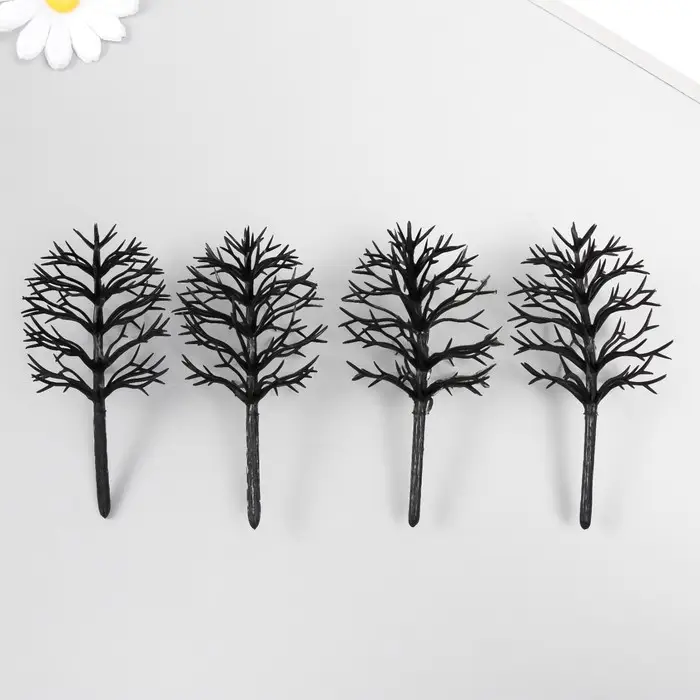 Декор для создания миниатюр (деревья) "Ствол дерева - круглая крона" 10 см