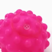 Игрушка для собак &laquo;Мячик&raquo;, 6.5 см, пищащая, фуксия