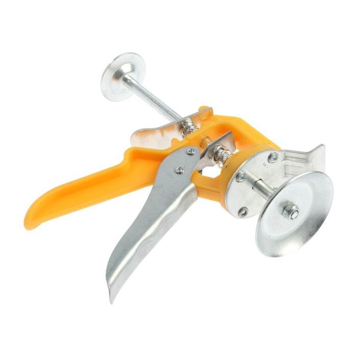 Регулятор высоты плитки ТУНДРА, пластиковая ручка, диапазон 10 - 95 мм Регулятор высоты плитки ТУНДРА, пластиковая ручка, диапазон 10 - 95 мм