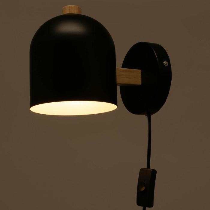 Бра 1668/1BK E27 40Вт черный 18х13х16 см Бра 1668/1BK E27 40Вт черный 18х13х16 см