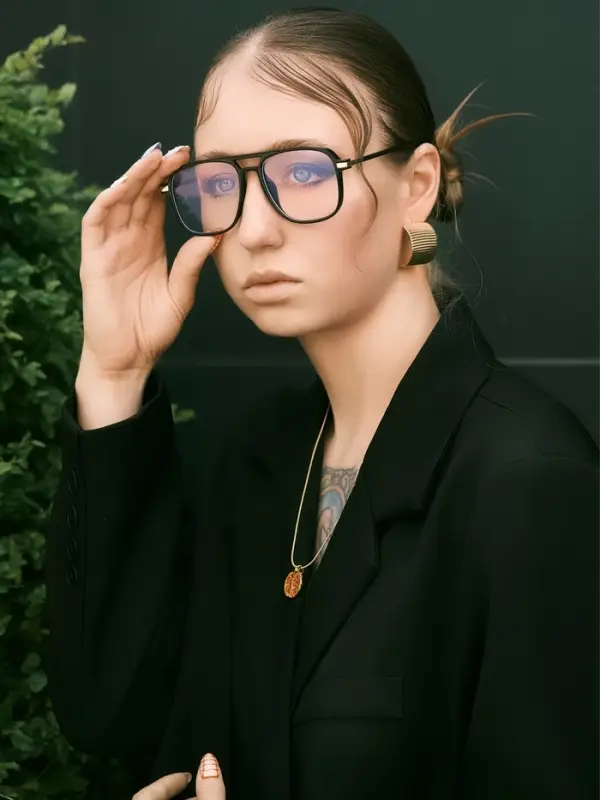 Кулон на цепочке &laquo;Гранат&raquo;, бордовый в золоте, L= 45 см