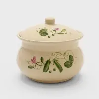 Супница Псковский гончар &laquo;Горошек&raquo;, 3.6 л, керамика, бежевая