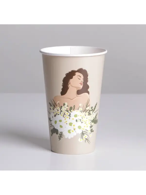 Стакан для цветов &laquo;Ромашки&raquo;, 350 мл