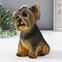 Фигурка Щенок Йорк, бежевый  21*13*20