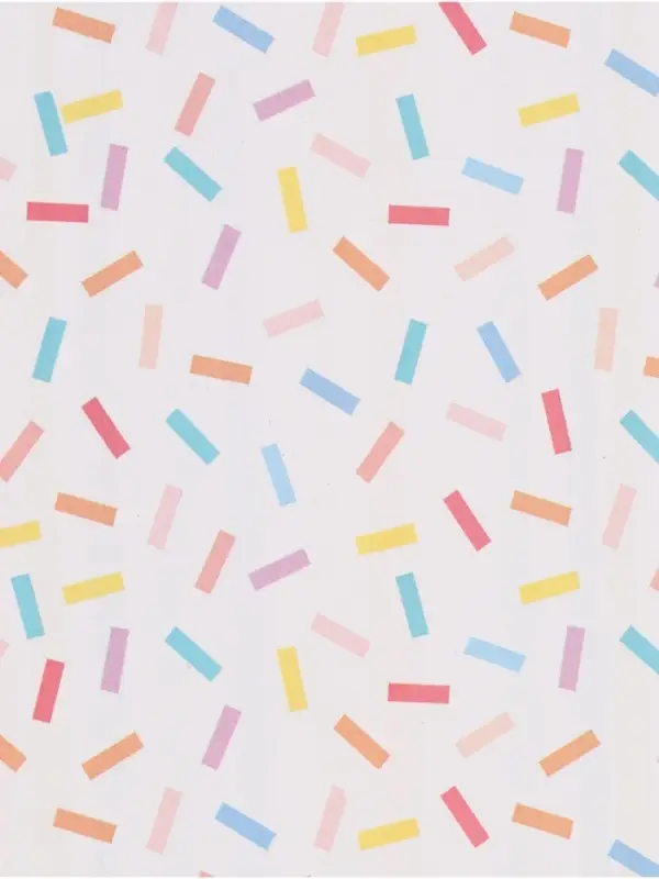 Бумага глянцевая двухсторонняя &laquo;Конфетти&raquo;, 50 &times; 70 см