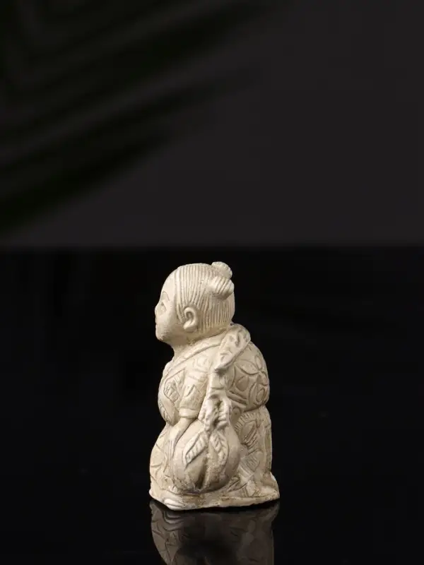 Фигурки декоративные «Нэцкэ», набор 5 шт., 20×10×7 см, бежевая Фигурки декоративные «Нэцкэ», набор 5 шт., 20×10×7 см, бежевая
