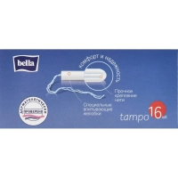 Тампоны Tampo Bella без аппликатора premium comfort Super Plus 16 шт/уп