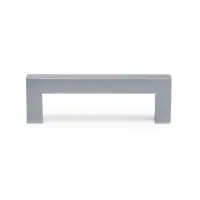 Ручка-скоба CAPPIO SQUARE RSC008, нержавеющая сталь, м/о 97 мм, графит