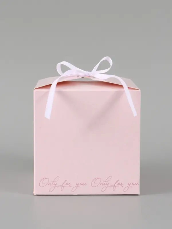 Коробка подарочная складная Only for you, 12&times;12&times;12 см