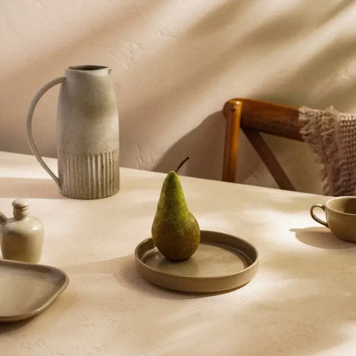 Тарелка SL Home &laquo;Песчаный бриз&raquo;, d=19 см, фарфор, бежевая