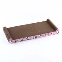 Когтеточка из картона с кошачьей мятой &laquo;Котик&raquo;, 45 см &times; 20 см &times; 4.5 см