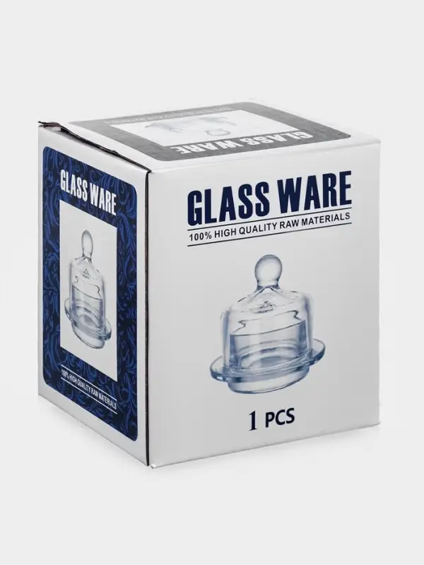 Ёмкость для сервировки «Купол», 9×10 см, стекло, прозрачная Ёмкость для сервировки «Купол», 9×10 см, стекло, прозрачная