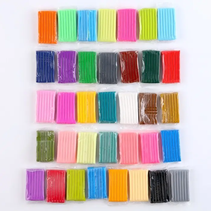 Набор полимерной глины, 36 цветов по 20 г, фурнитура