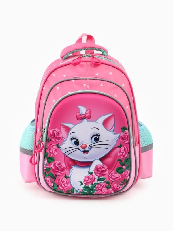 Рюкзак школьный с эргономичной спинкой &laquo;Коты аристократы&raquo;