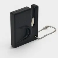 Точилка для керамических ножей Доляна, 1&times;5&times;5 см, чёрная