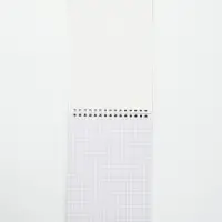 Блокноты А5,40 л на гребне, обложка картон "8 марта. Бирюзовый"