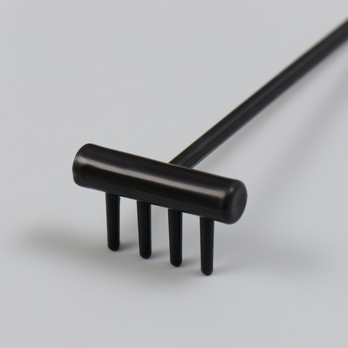 Декор  Декор "Грабельки для садов Дзен" чёрный 2,5х14,5х3,5 см