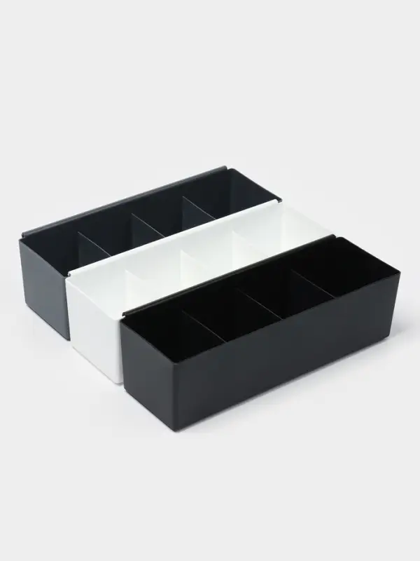 Органайзер для белья &laquo;Трамбо&raquo;, 4 отделения, 26&times;7&times;8.3 см, МИКС