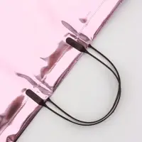 Пакет подарочный ПВХ, голография, розовый, пластиковая ручка, 50×42×12 см Пакет подарочный ПВХ, голография, розовый, пластиковая ручка, 50×42×12 см