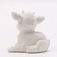 Фигурка декоративная &laquo;Козленок Тиша&raquo;, неокрашенная, 7&times;8&times;5 см, белая
