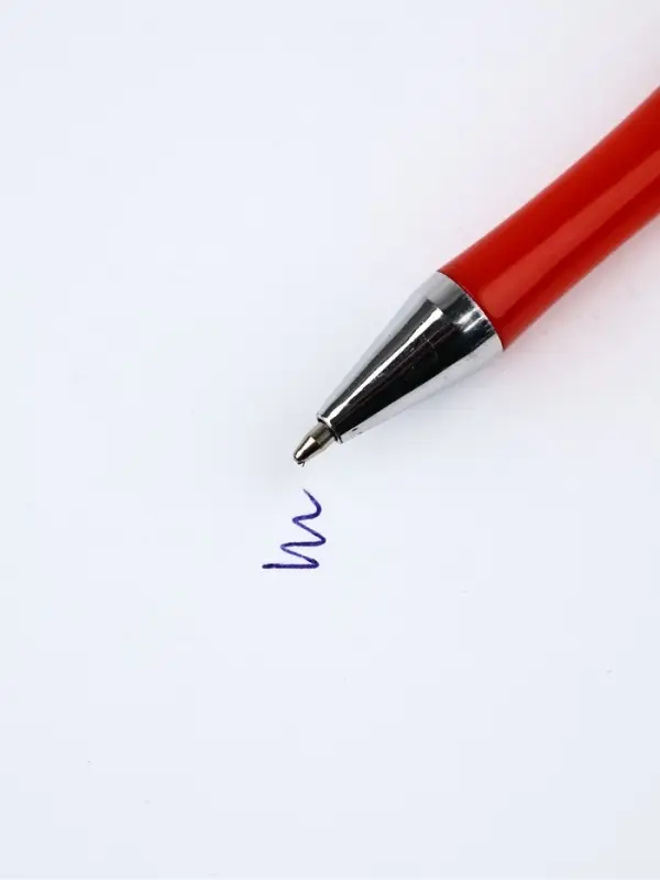 Ручки шариковые, синяя паста, набор 3 шт., со звездой &laquo;23/02&raquo;