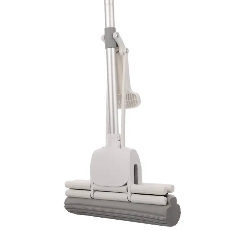 VETTA Швабра с отжимом, 129x28 см, металл, поливинилацетат, пластик