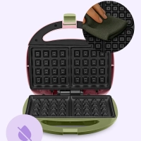 Вафельница для бельгийских вафель КТ-3657 - 750 Вт