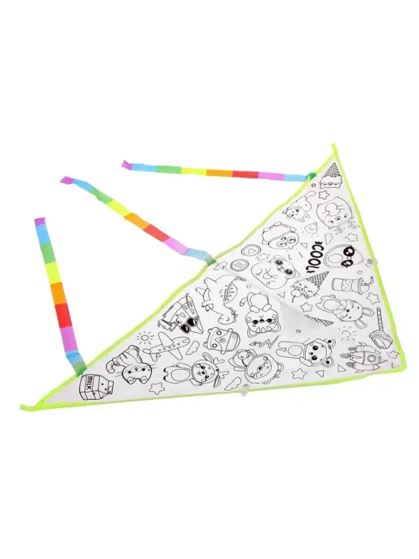 Воздушный змей-раскраска Funny toys, 80 см