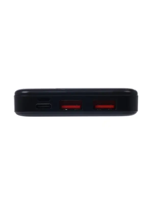 Мобильный аккумулятор Buro BPF10A, 10000mAh, QC3.0/PD3.0, 22.5W, 3A, 2xUSB-A/USB-C, чёрный